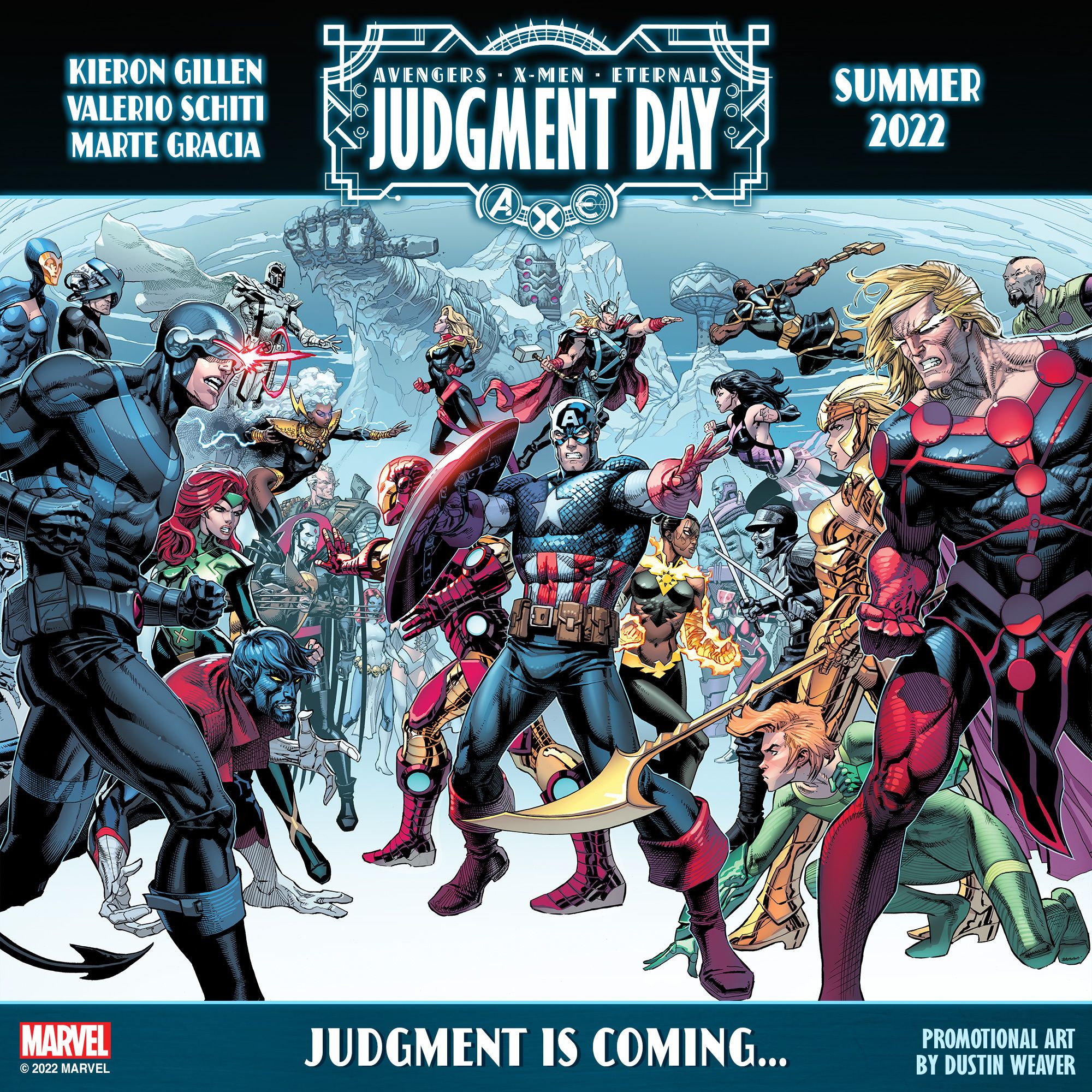 Teaser for Marvel Comics Judgment Day