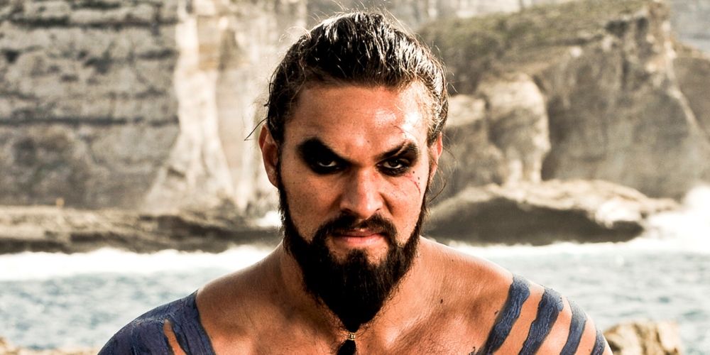 Khal Drogo at his wedding in Game of Thrones