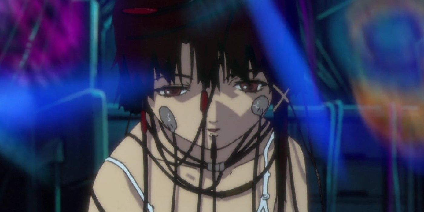 Lain loses herself in Serial Experiments Lain.
