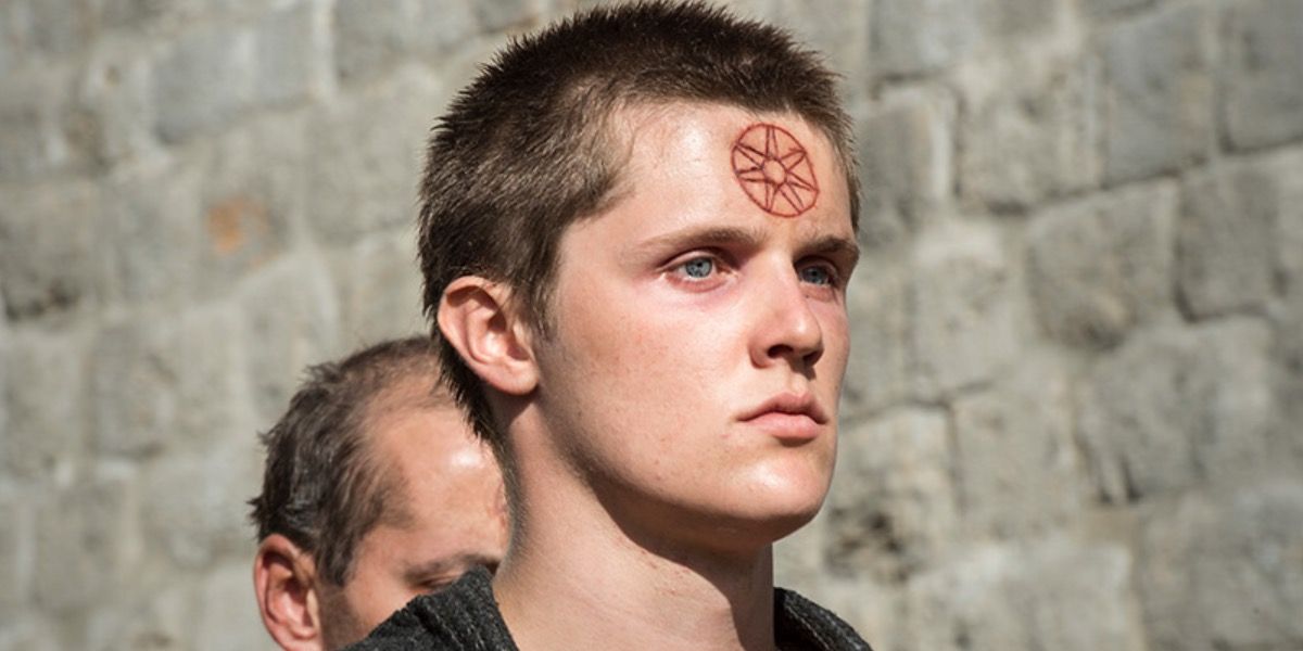 Lancel Lannister as a Sparrow in Game of Thrones
