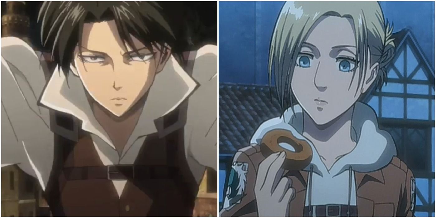 Levi And Annie Attack On Titan