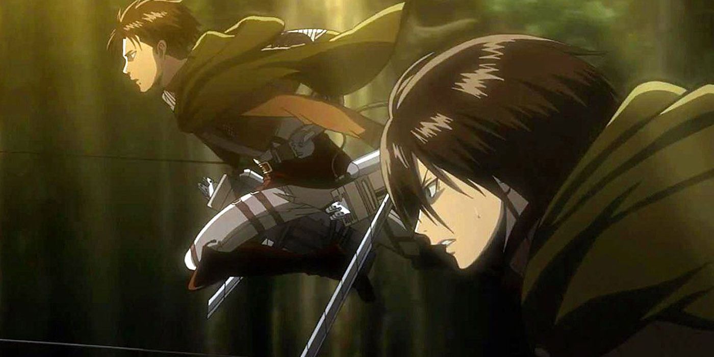 Levi Mikasa Ackerman Attack on Titan