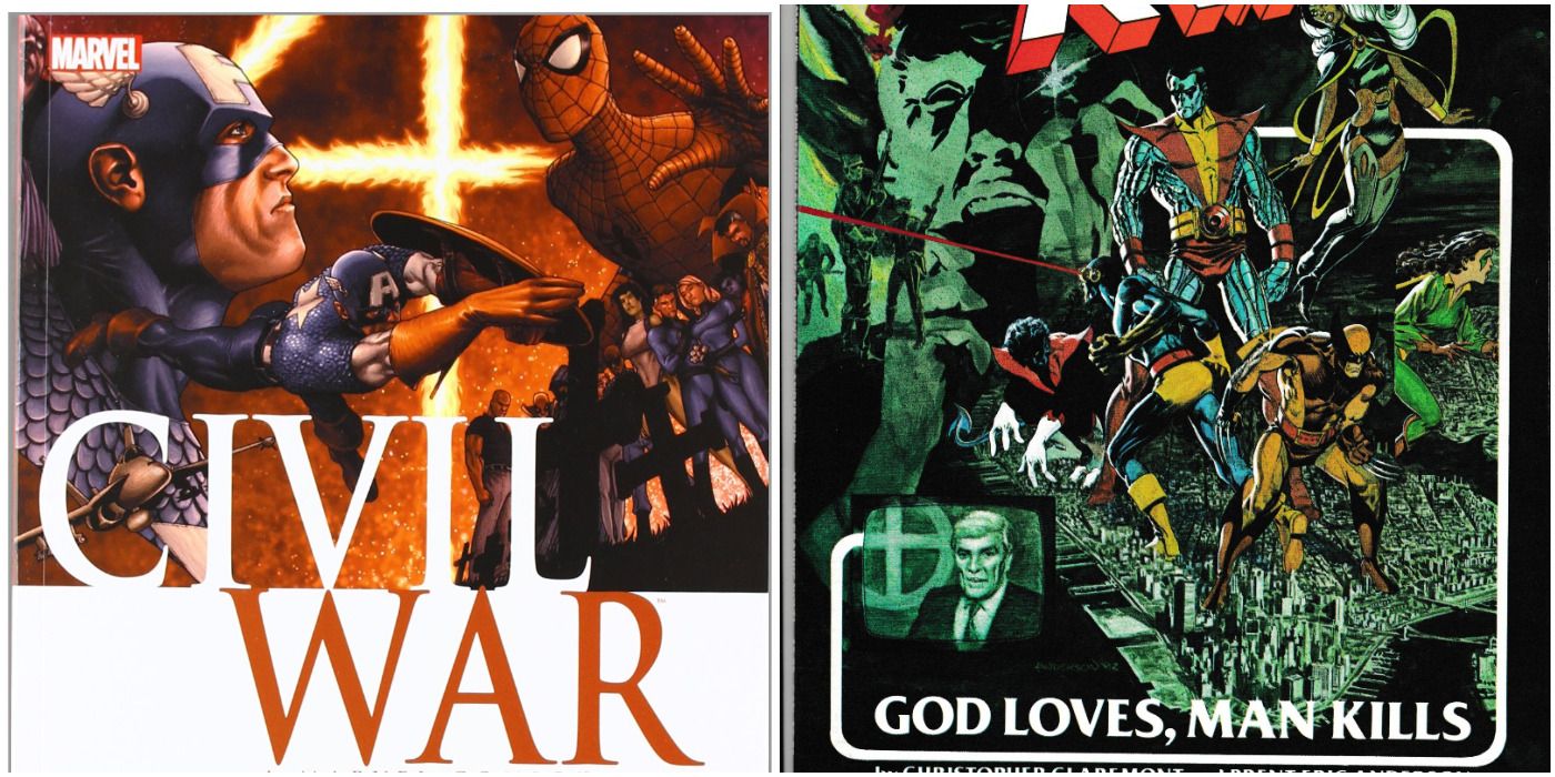 Civil War and X-Men: God Love, Man Kills