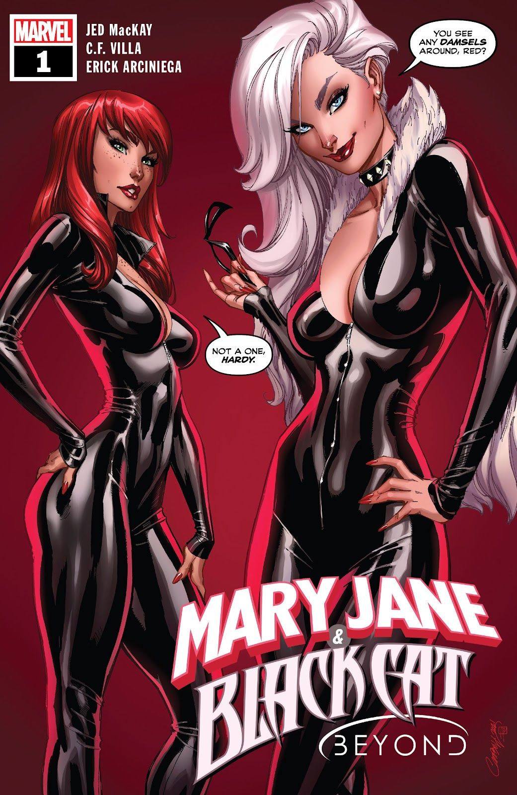 Cover of Mary Jane & Black Cat: Beyond #1