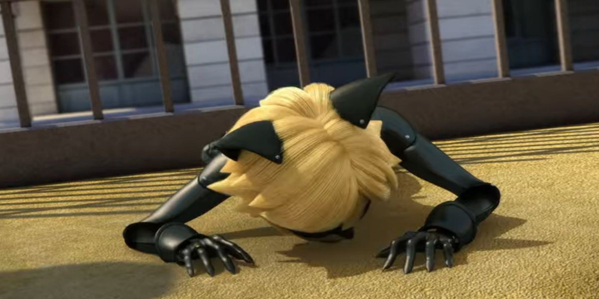 cat noir after being cataclysmed miraculous