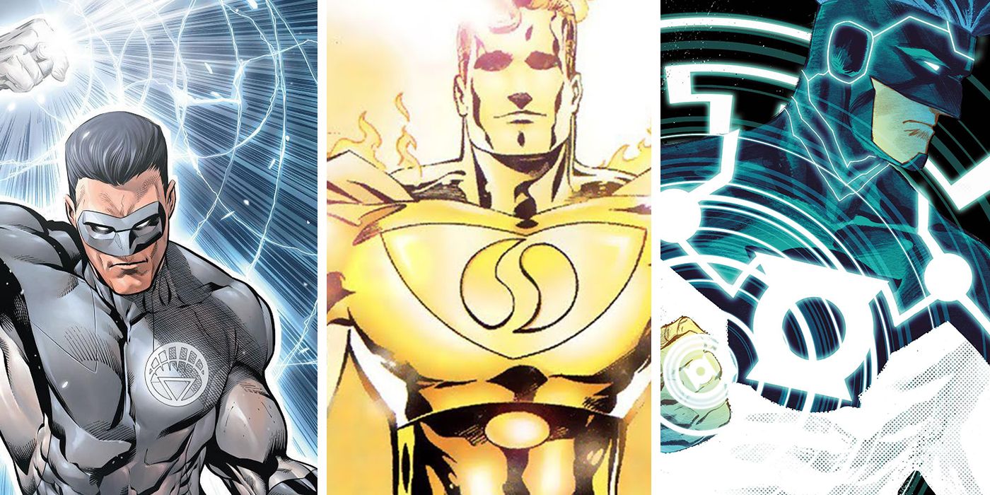 White Lantern Superman One Million and Hal Jordan