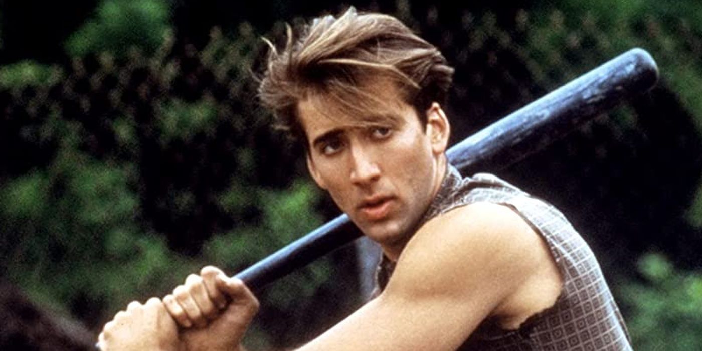 Nicholas Cage up to bat in the Birdy film