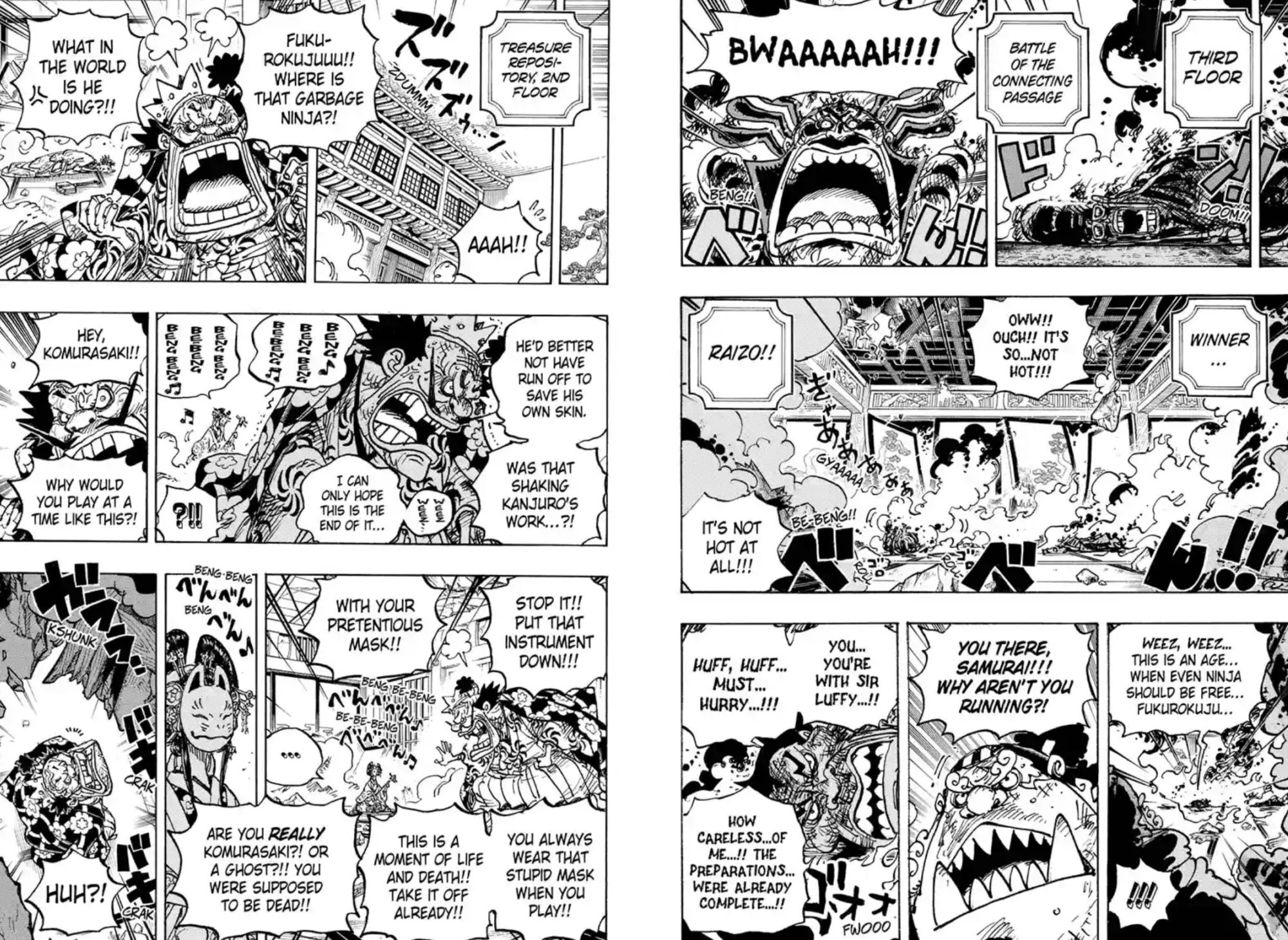 One Piece Chapter 1041 Recap & Spoilers: Komurasaki