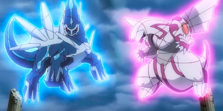 Pokémons mais fortes: descubra os mais poderosos do anime 6 Dialga e Palkia (Reprodução)