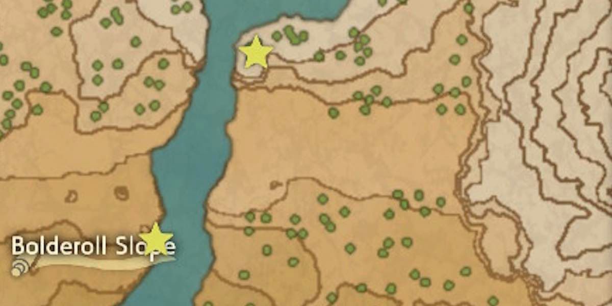 Pokémon Legends: Arceus Crimson Mirelands wisp 13 map location.