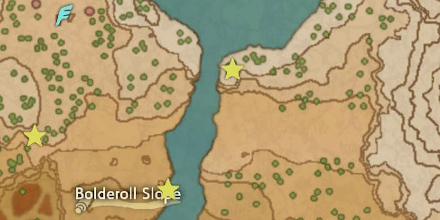 Pokémon Legends: Arceus Crimson Mirelands wisp 14 map location.