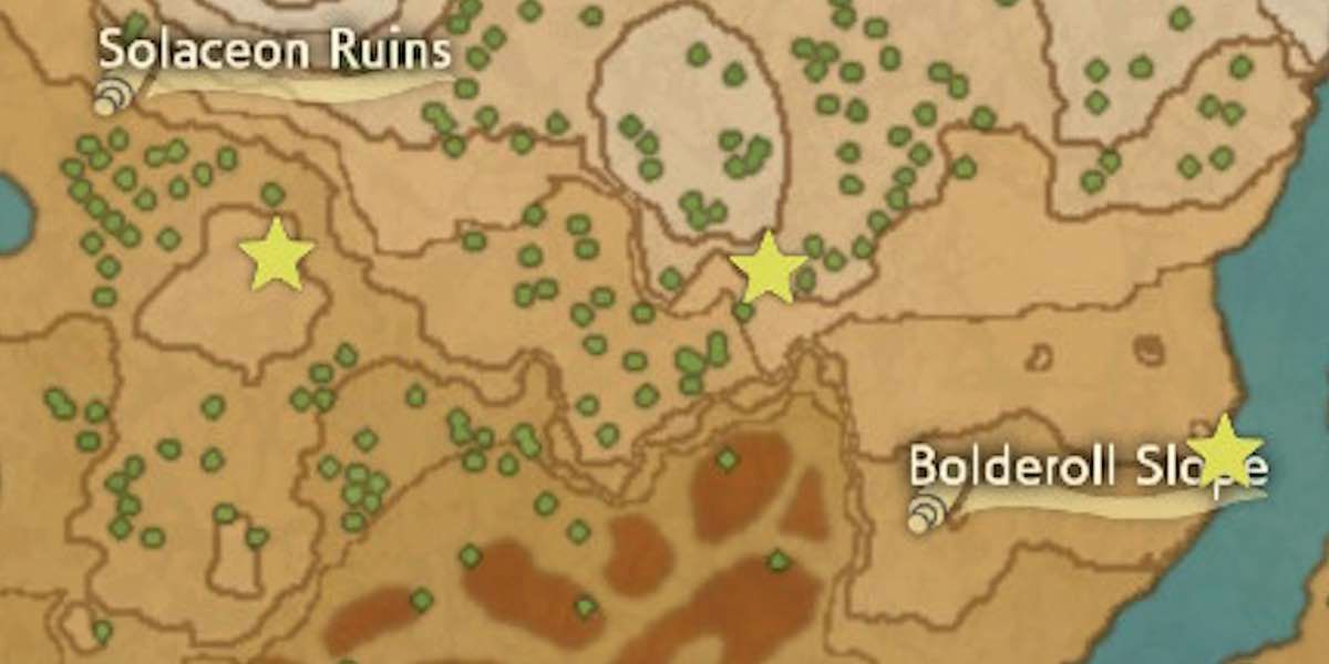 Pokémon Legends: Arceus Crimson Mirelands wisp 15 map location.