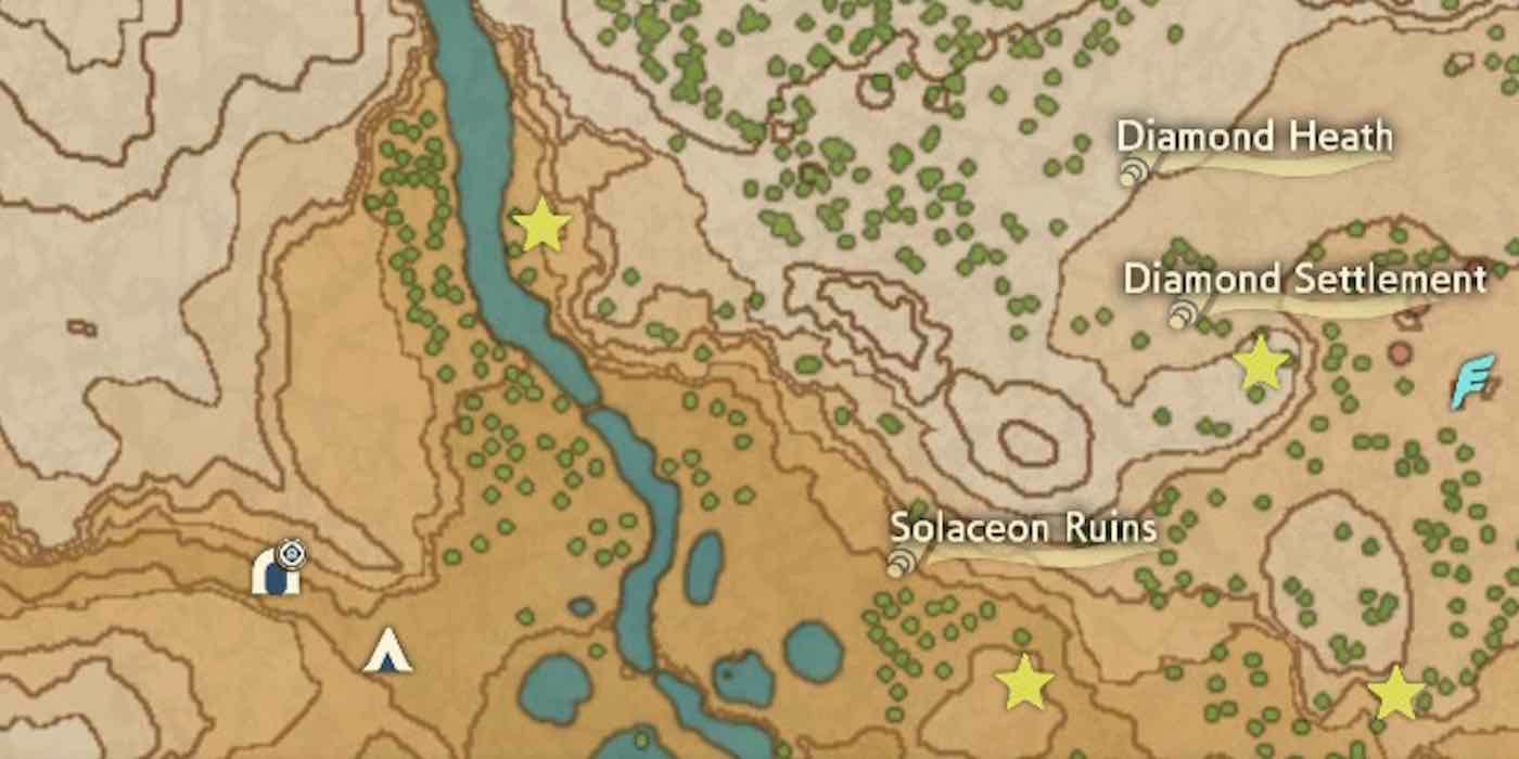Pokémon Legends: Arceus Crimson Mirelands wisp 17 map location.