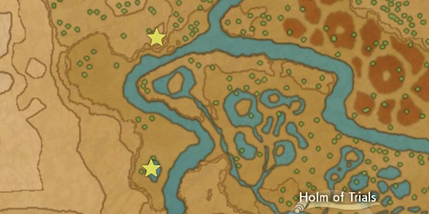 Pokémon Legends: Arceus Crimson Mirelands wisp 4 map location.