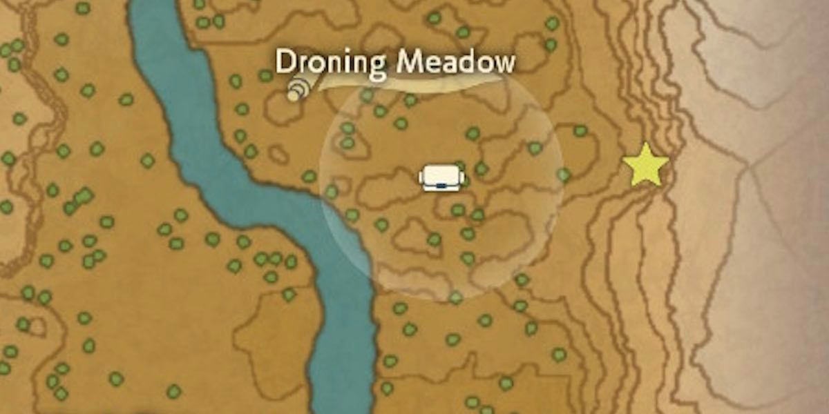 Pokémon Legends: Arceus Crimson Mirelands wisp 8 map location.