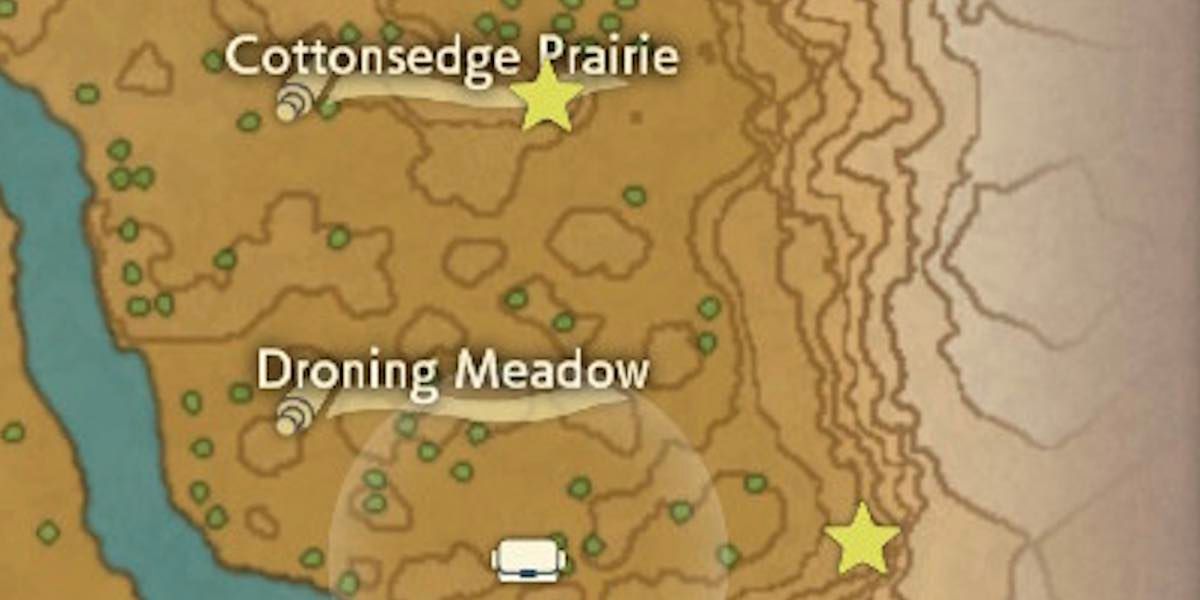 Pokémon Legends: Arceus Crimson Mirelands wisp 9 map location.