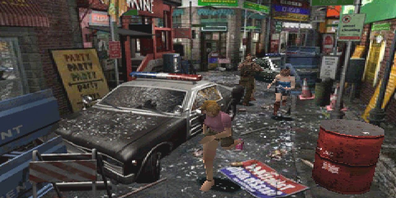 Jill Valentine traverses Raccoon City