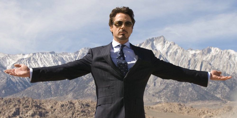 Tony Stark presents himself