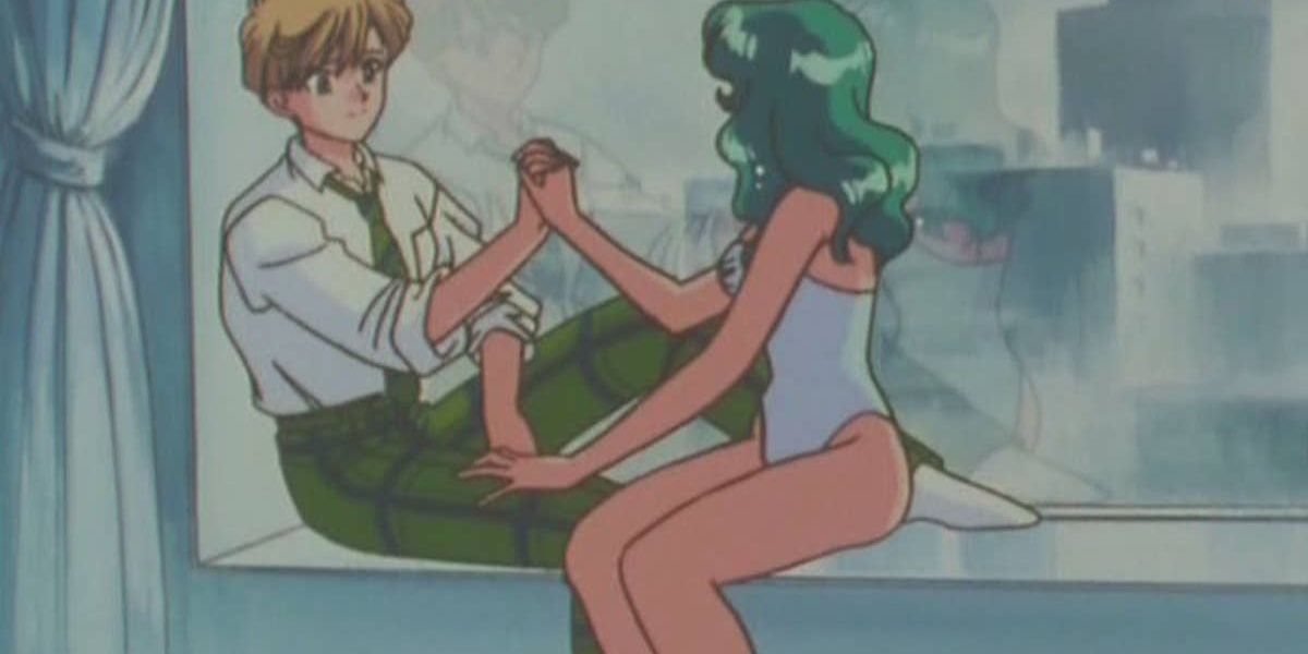 Uranus and Neptune as cousins instead of lovers in the '90s Sailor Moon dub.