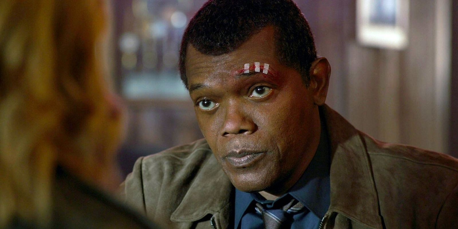 Young Nick Fury in Captain Marvel