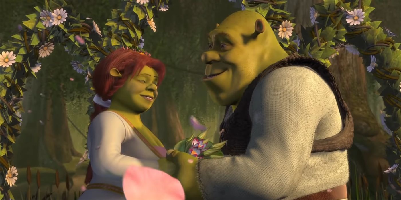 shrek and fiona love story