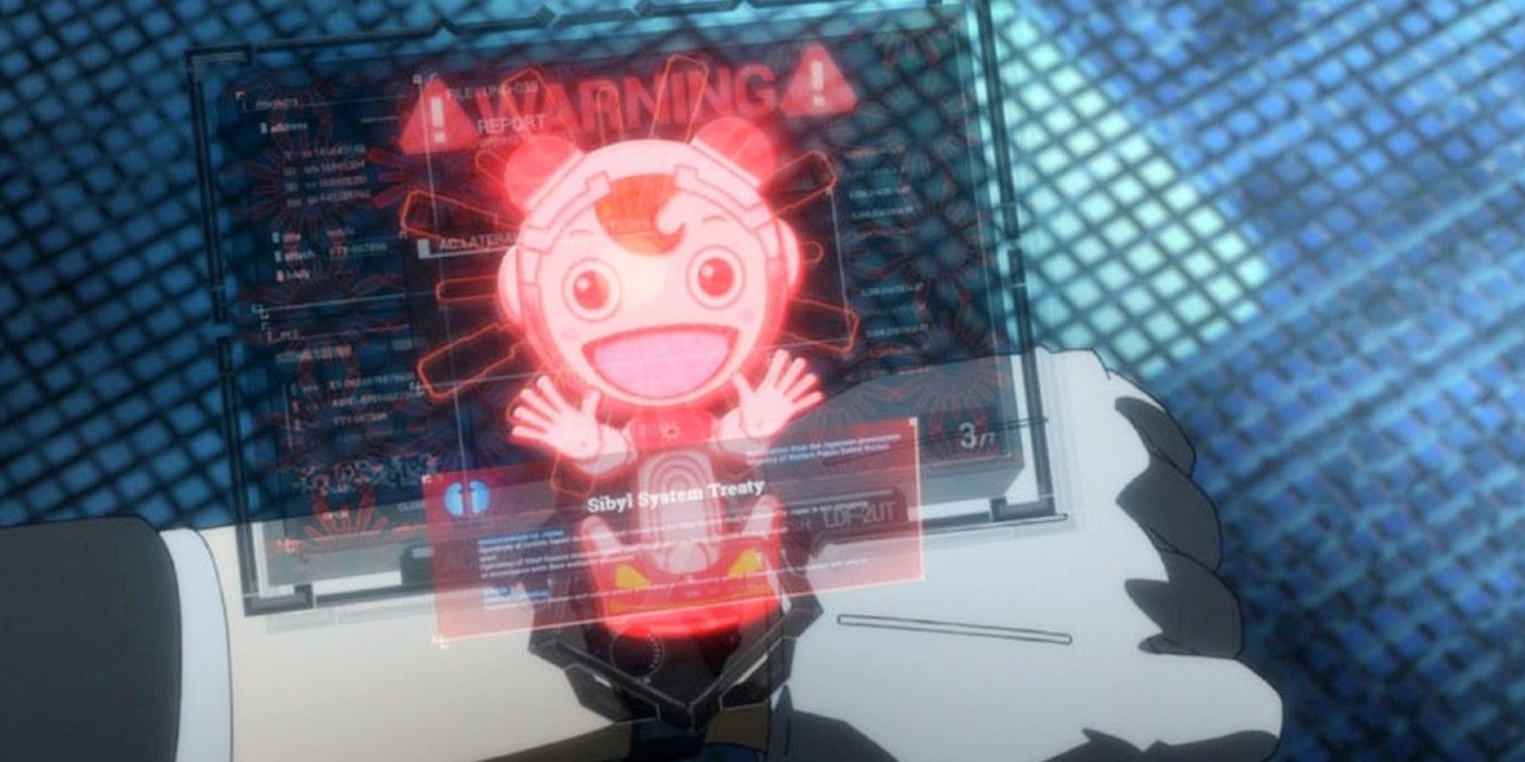Sibyl Gives A Warning In Psycho Pass