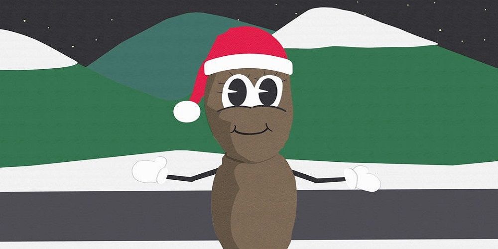 Mr. Hankey celebrates Christmas in South Park