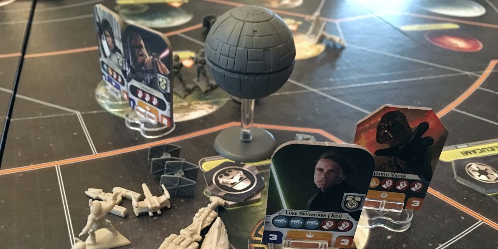 Star Wars Rebellion Board Game Being Played
