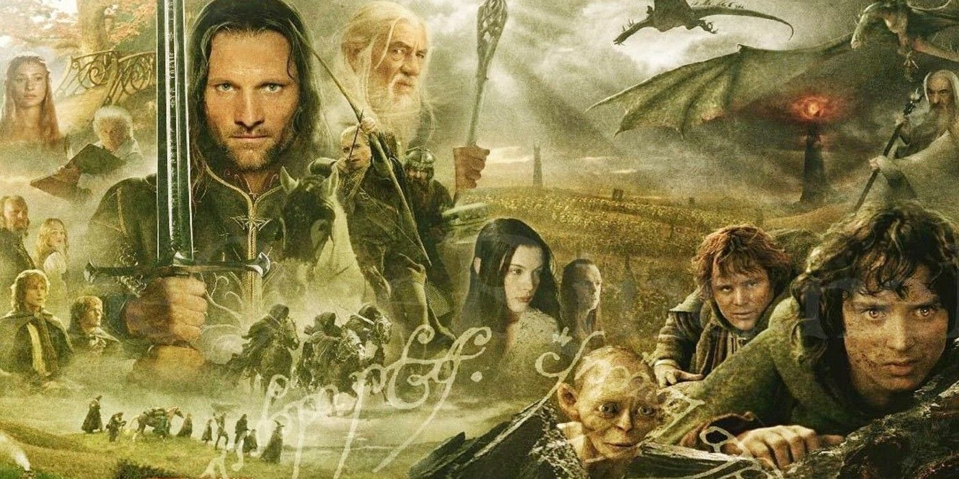 The Fellowship Goes On Their Quest In The Lord Of The Rings Trilogy