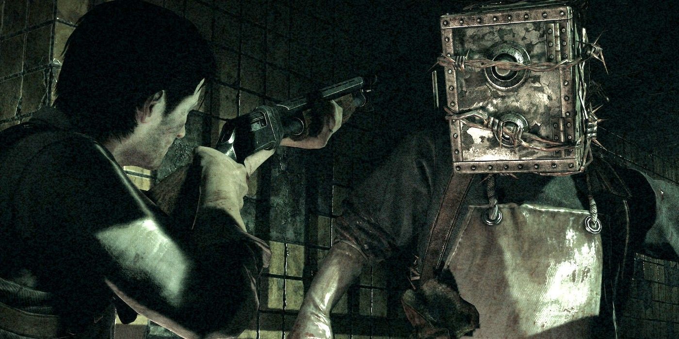 The Keeper attacks in The Evil Within.