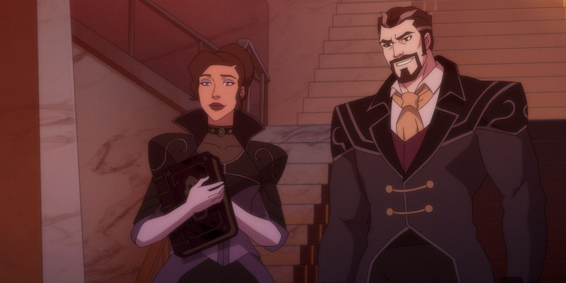 The Legend of Vox Machina's Sylas and Delilah Briarwood
