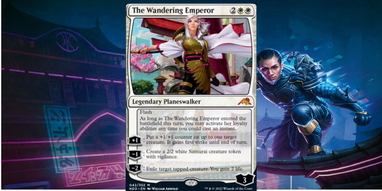 The Wandering Emperor MTG Card