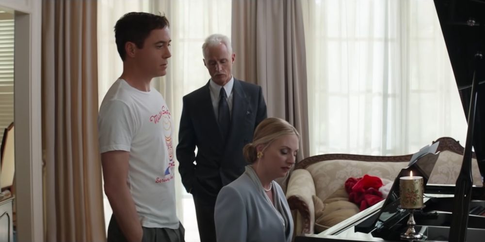 Tony Stark flashes back to the last time he saw his parents in Captain America: Civil War