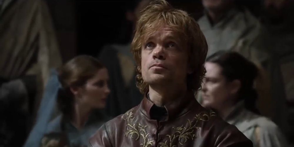 Tyrion demands a trial by combat at the Eyrie in Game of Thrones