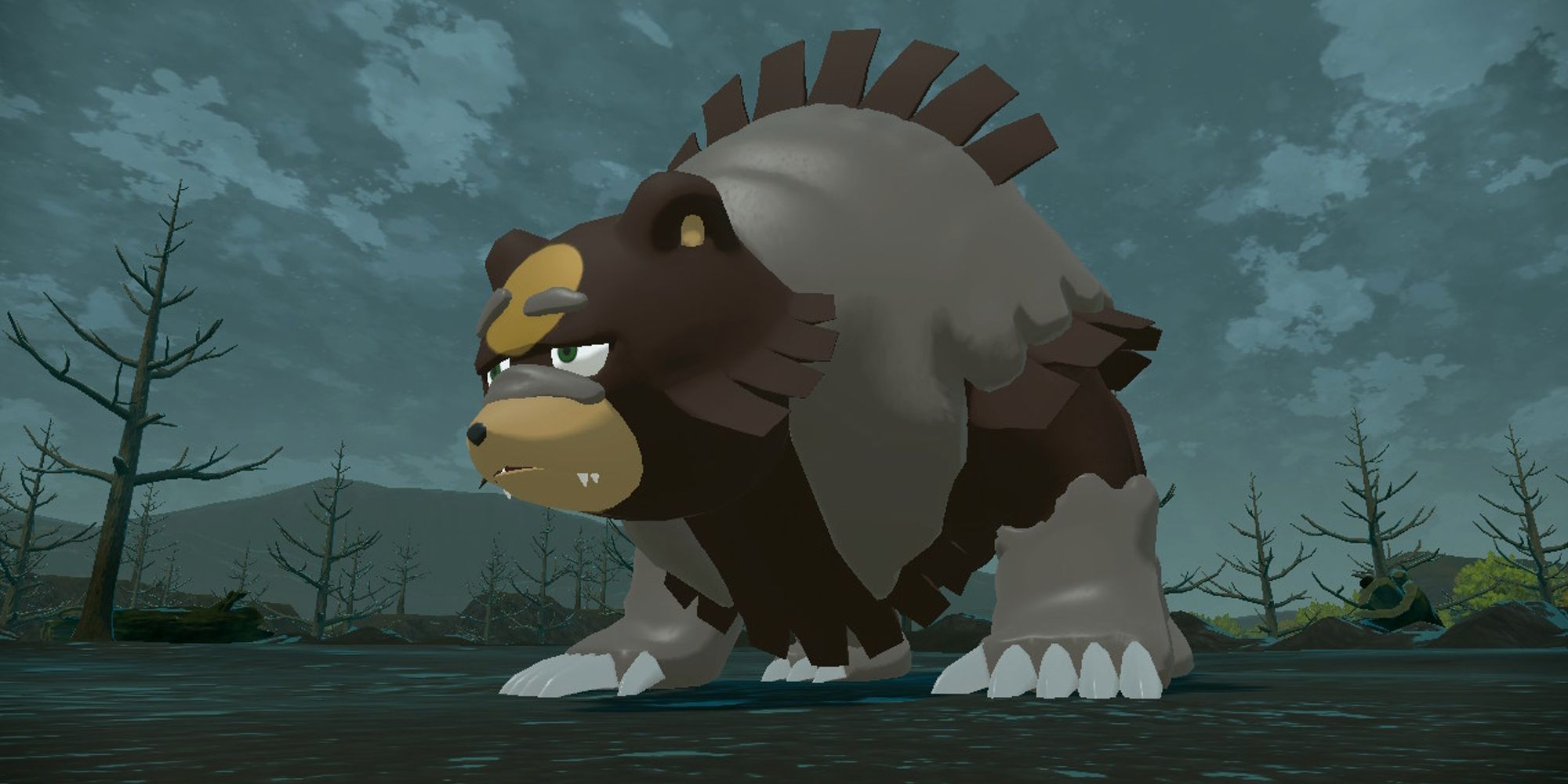 Screenshot of Ursaluna in Pokemon Legends Arceus