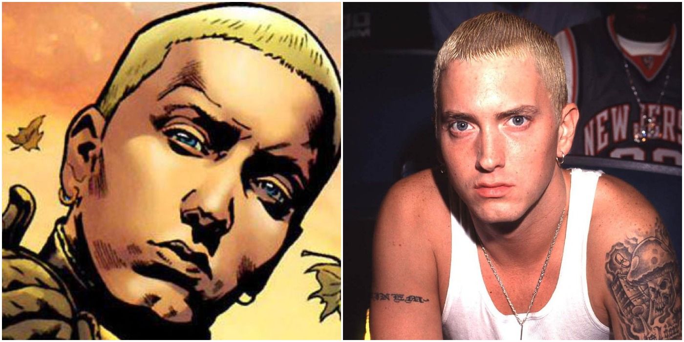 Wesley Gibson is modelled after Eminem