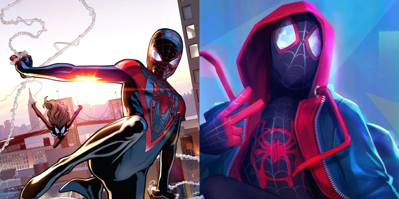Spider-Man Into The Spider Verse Miles Morales Hoodie - Jackets Masters