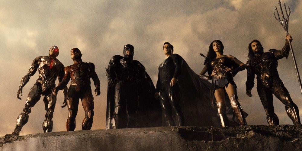 The Justice League together in Zack Snyder's Justice League