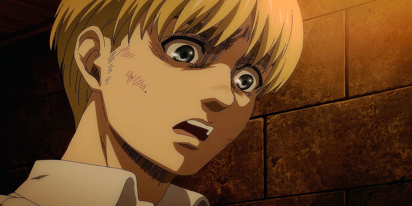 Armin in Attack on Titan