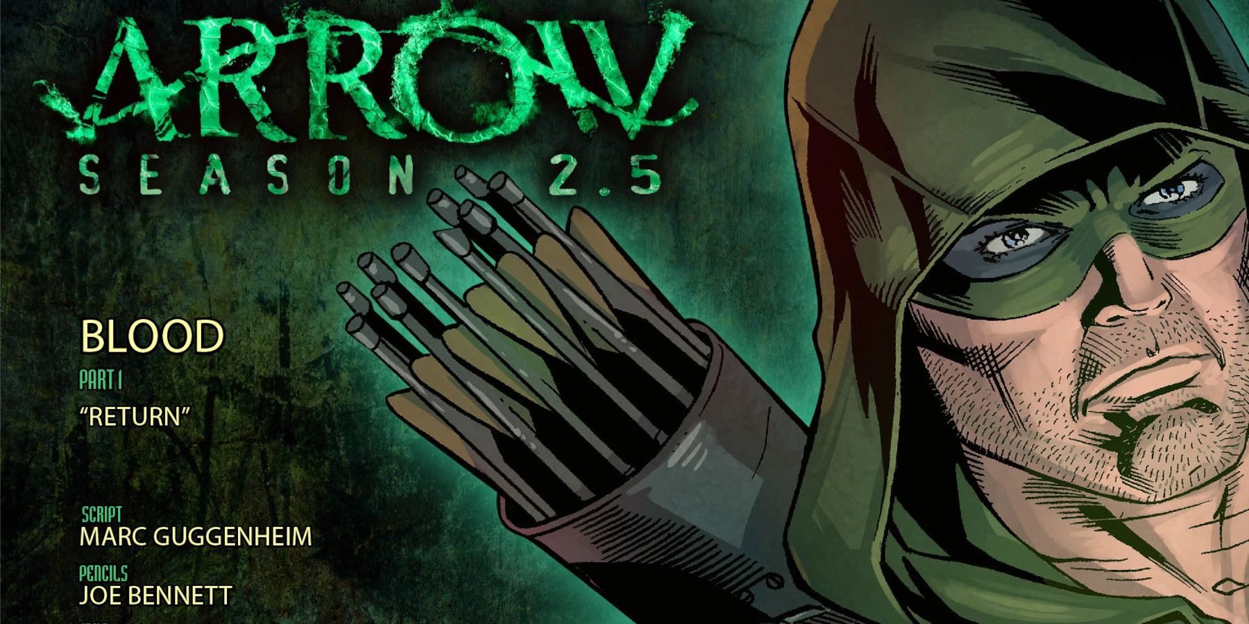 arrow season 2.5 cover