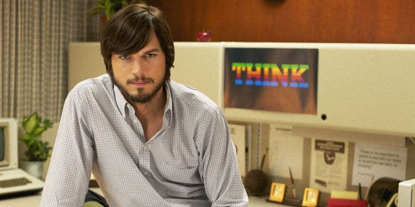 Ashton Kutcher as Steve Jobs in biographical film