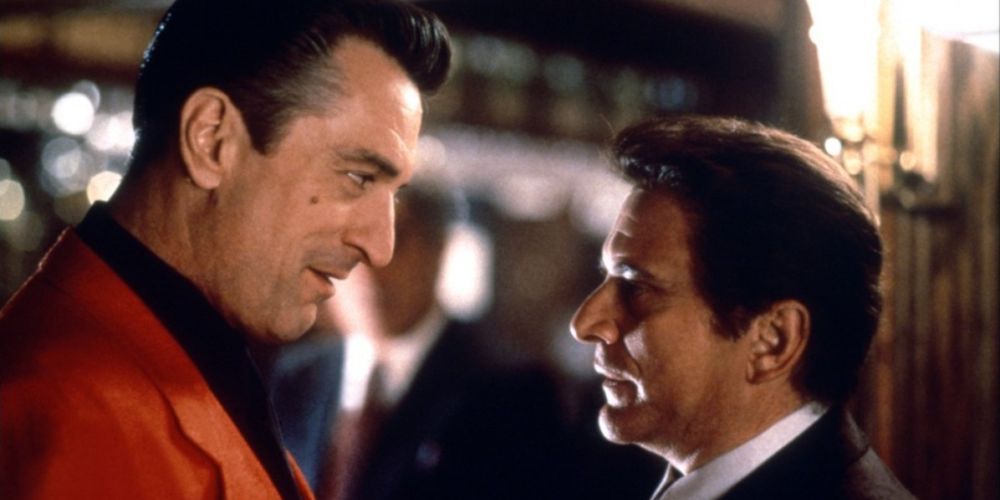 De Niro and Pesci confront one another in Scorsese's Casino
