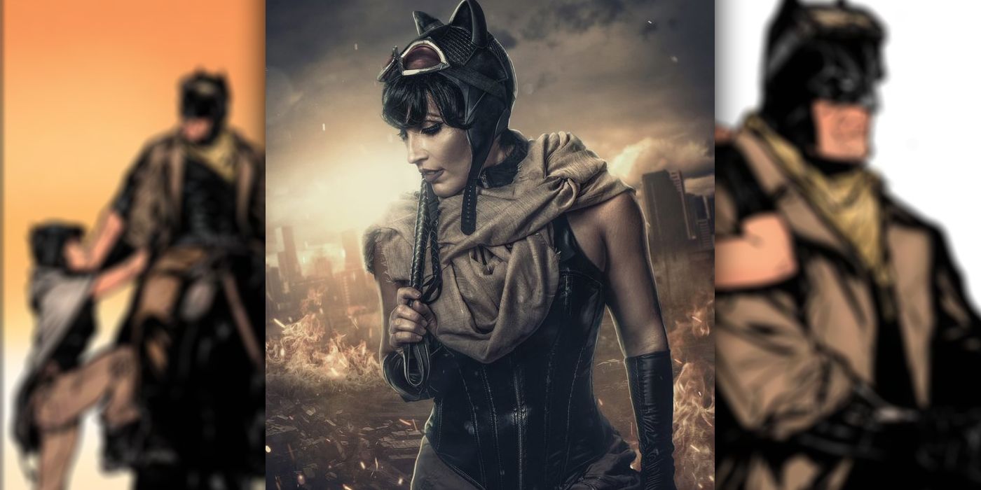 Knightmare Catwoman cosplay