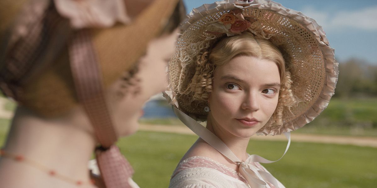 Anya Taylor Joy as Emma in Jane Austen's film adaptation
