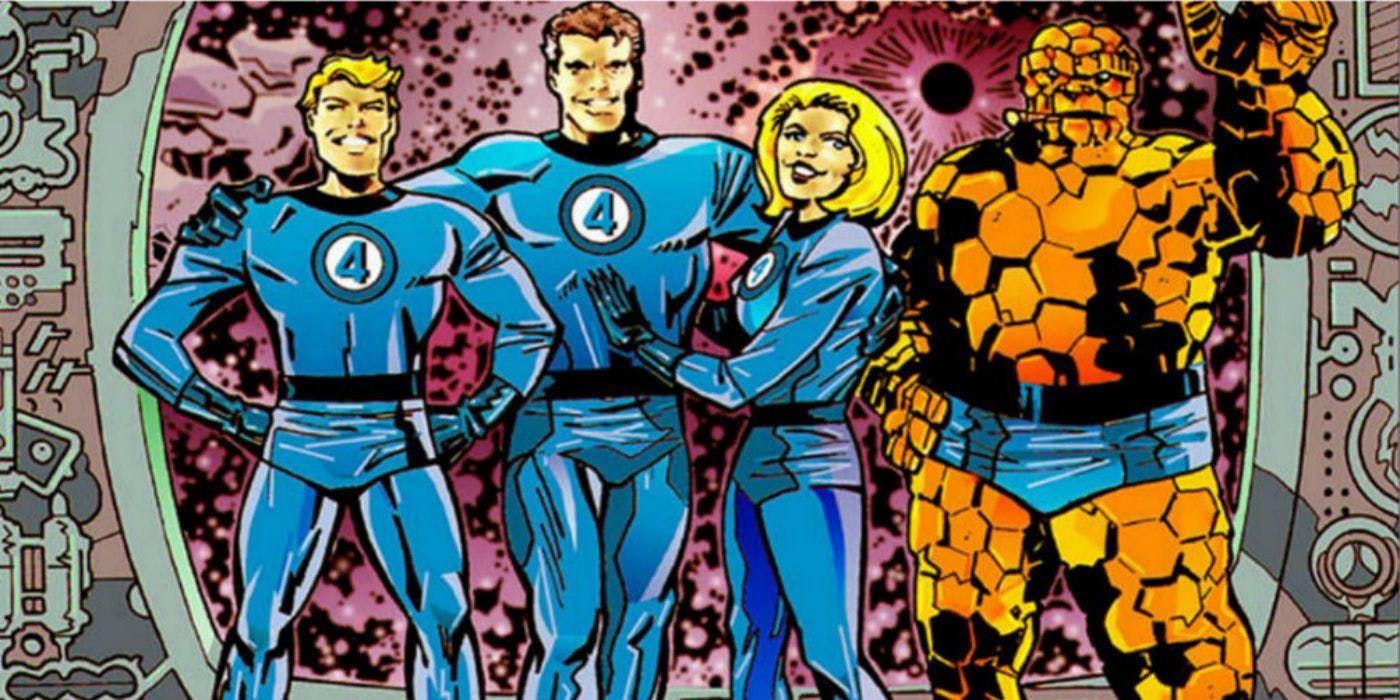 Human Torch, Mr. Fantastic, Invisible Woman, The Thing