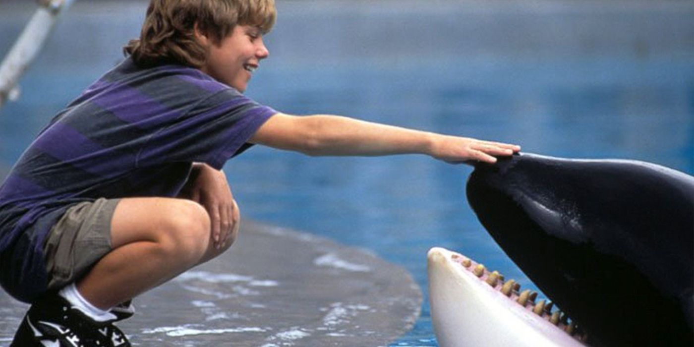 Jesse befriends Willy in Free Willy