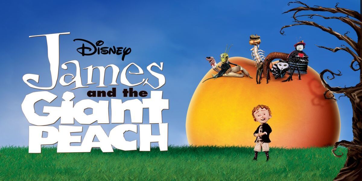 James and the Giant Peach film based on Dahl's book