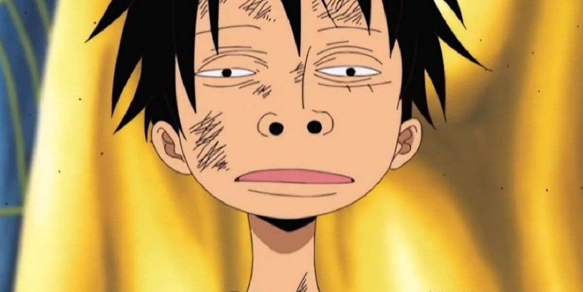 luffy uses air head technique - one piece
