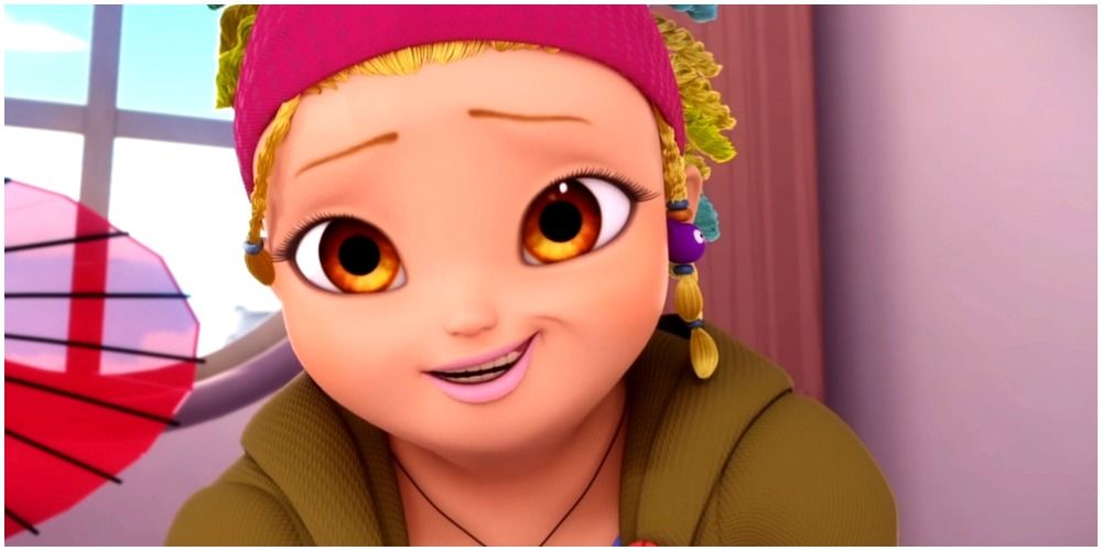 Mylene gives a small smile in Miraculous Ladybug
