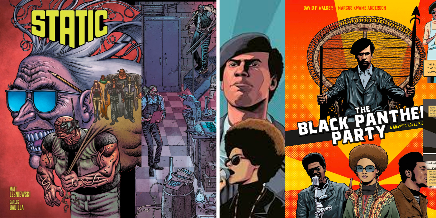 Static & The Black Panther Party graphic novels